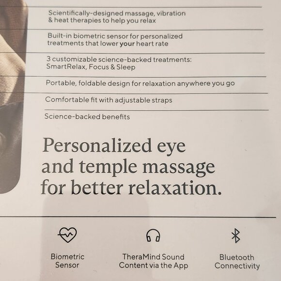 Therabody SmartGoggles Eye Mask and Smart Eye Massager - Picture 10 of 10